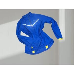 Nike LIVESTRONG Blue Running Jacket (S)